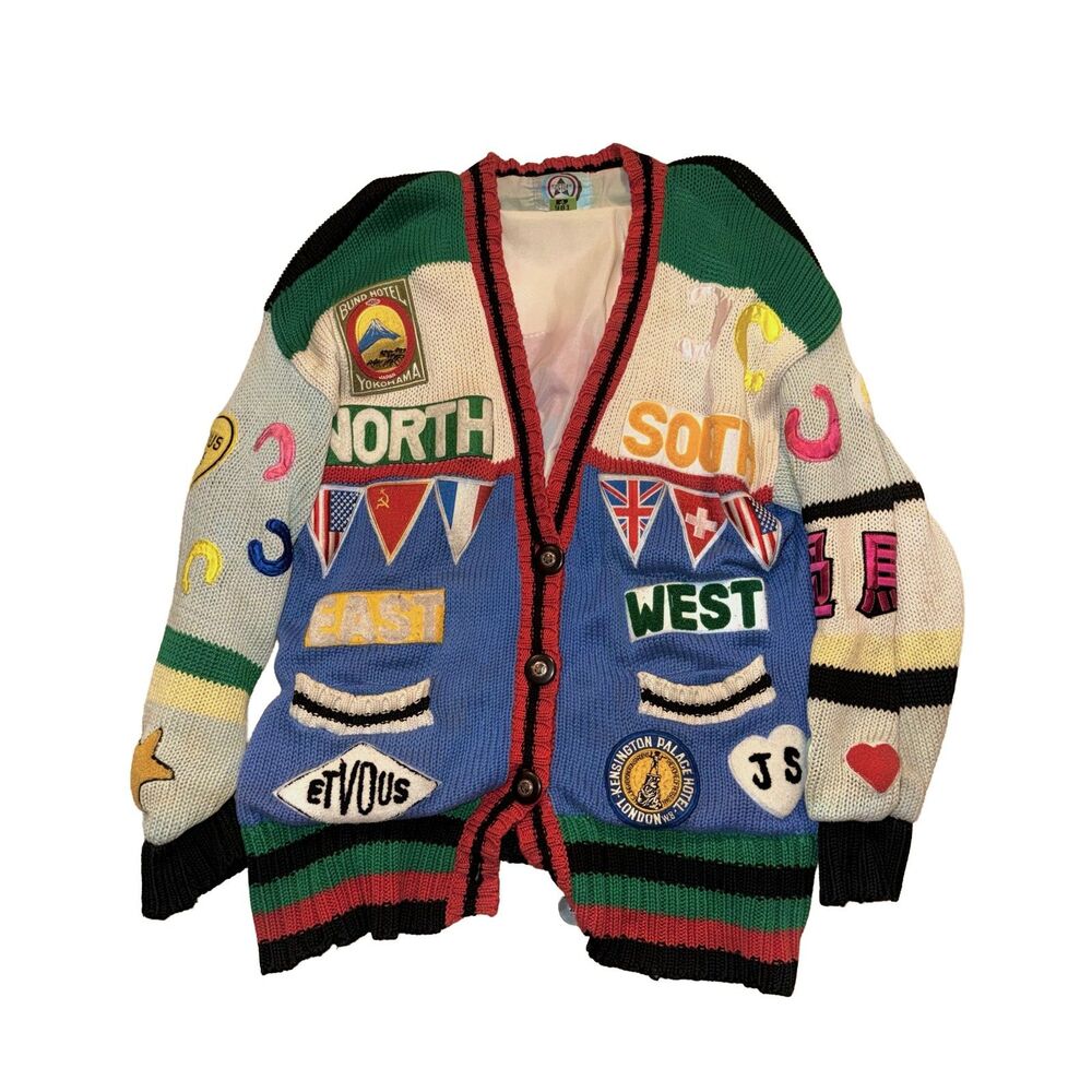 hysteric glamour varsity cardigan